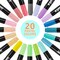 U.S. Art Supply Super Markers 40 Primary & Pastel Dual Tip Fabric Markers - Fine & Chisel Point Pens Fabric Marker Permanent for Clothes, T-Shirts - Permanent Ink Eye-Catching Pastel Colors